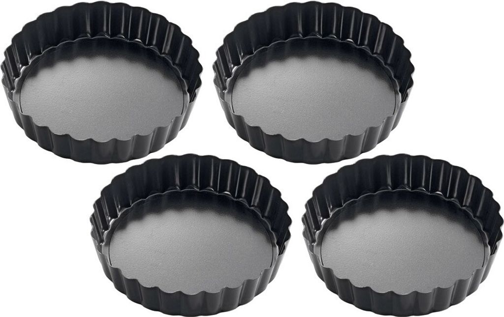 Küchenprofi Mini Tarteformen rund 4-er Set Produktbild 
