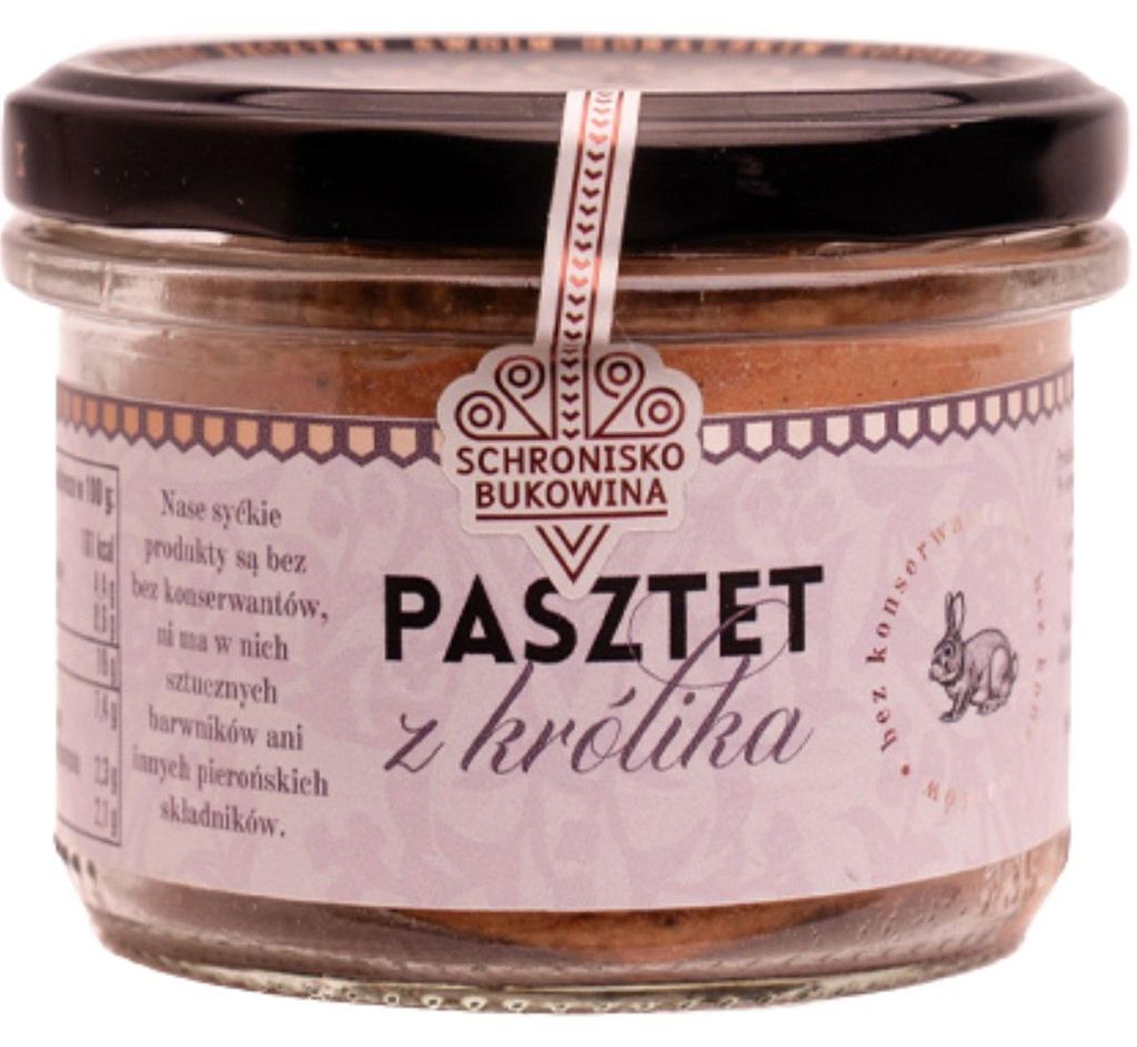 Pâté de lapin, 180 g - Bukowina Image du produit 