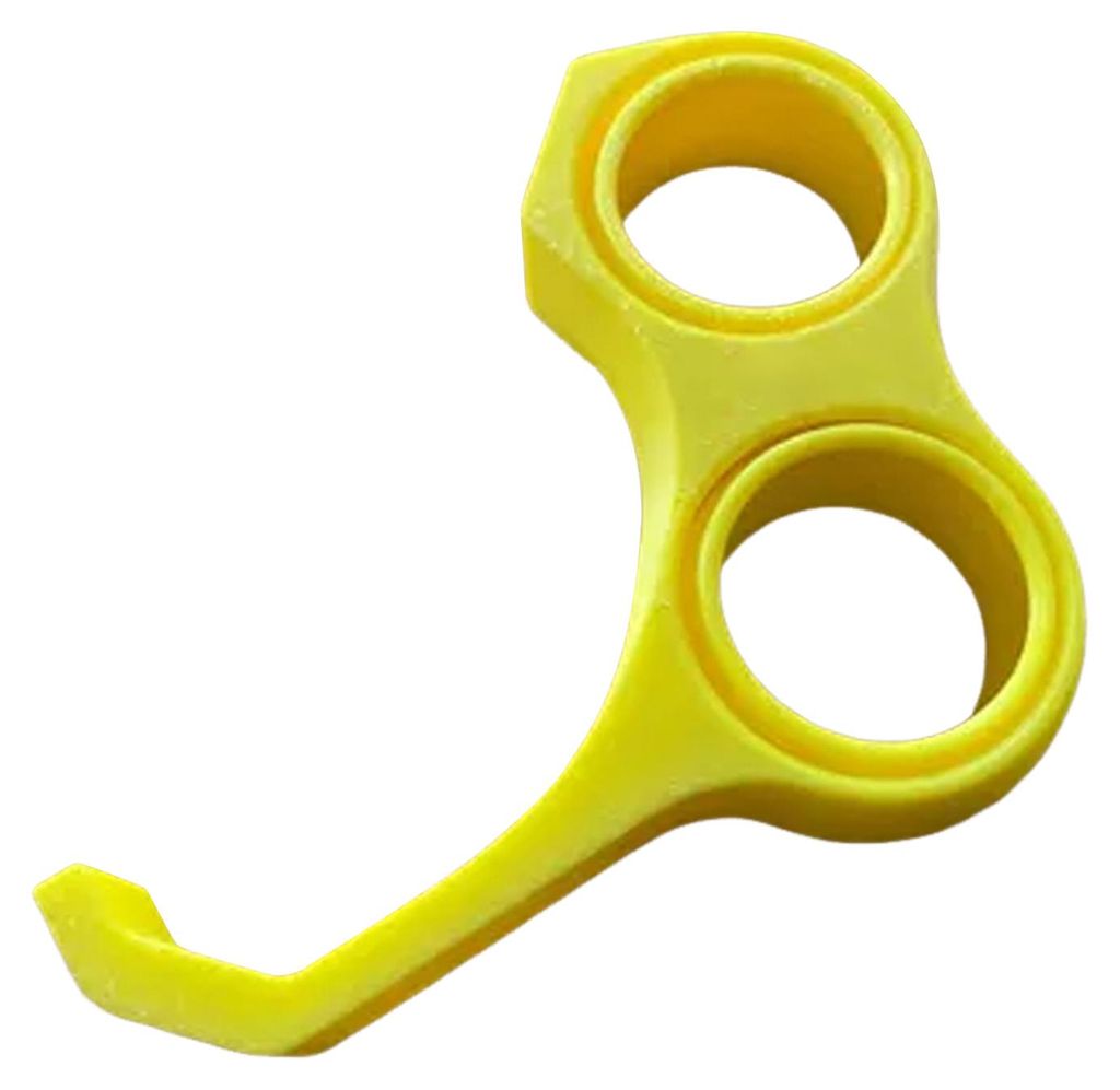 Ergonomischer Handygriff mit Fidget Spinner, 3D-gedrucktes PLA, multifunktionaler Ständer, Stressabbau-Spielzeug, leichtes Handy-Zubehör