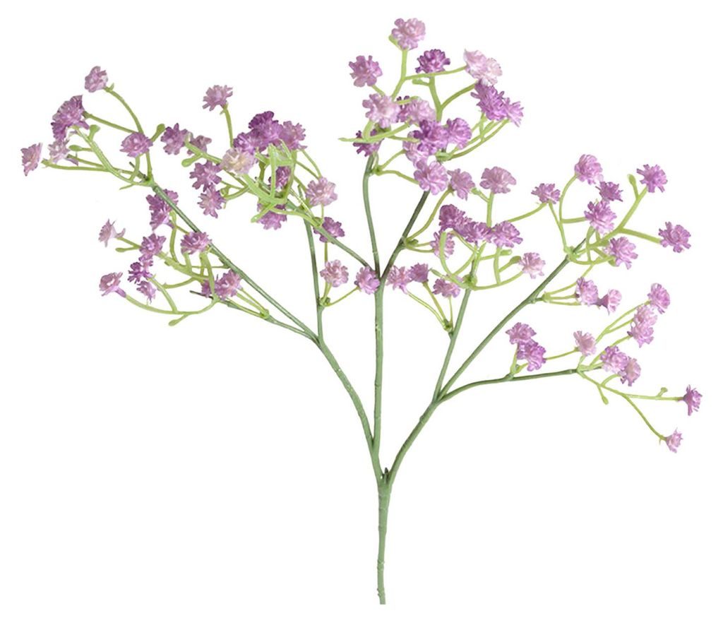 3 künstliche Schleierkraut-Blumen (3 Stiele) – realistische Haptik – für Vasen, Hochzeits- und Tischdekorationen, DIY-Blumenarrangements und ...