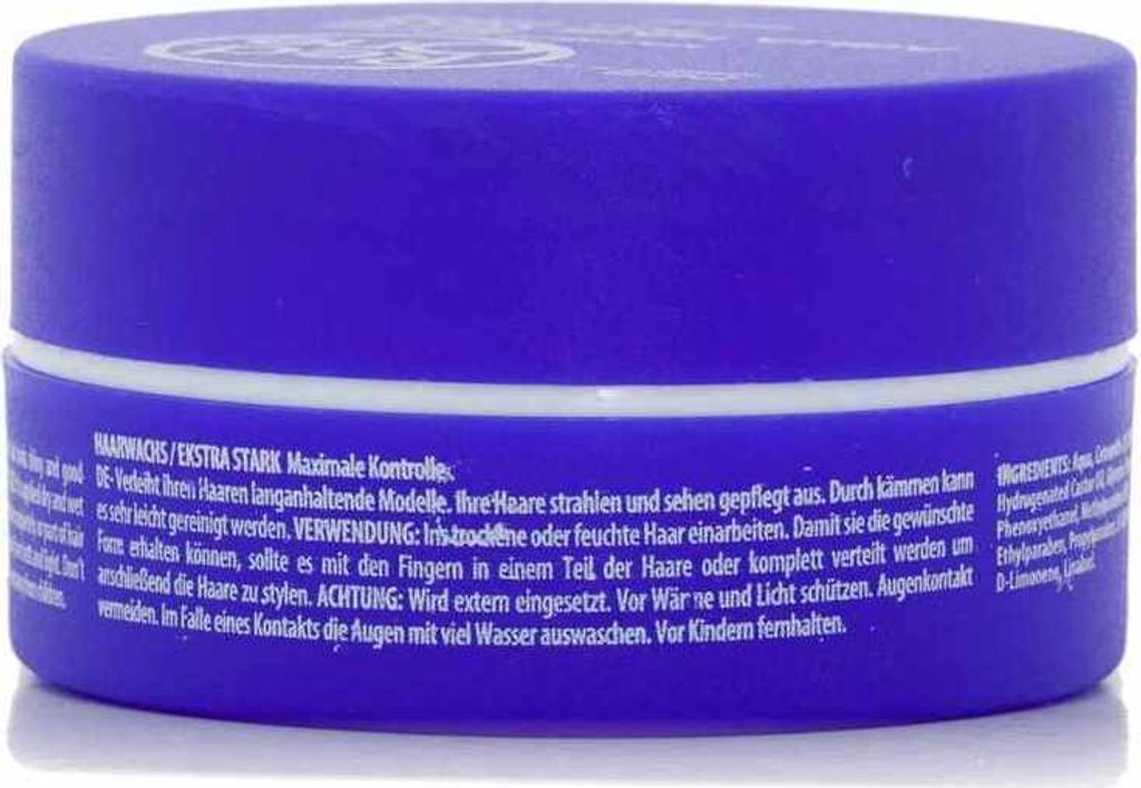 Red One Aqua Haargel Wachs Extra Stark Blau, 150 ml Produktbild 8