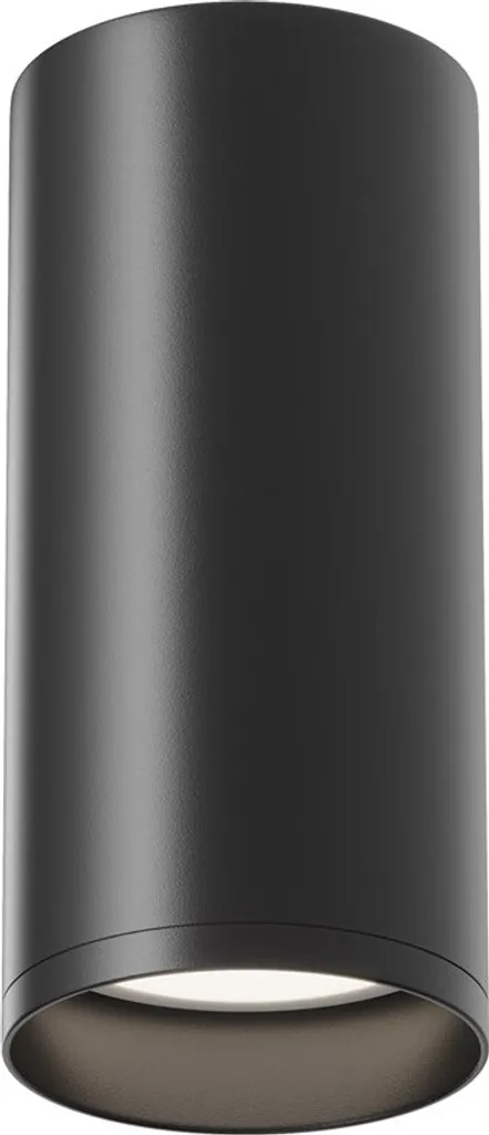 Plafonnier Maytoni FOCUS GU10 noir orientable en aluminium moderne
