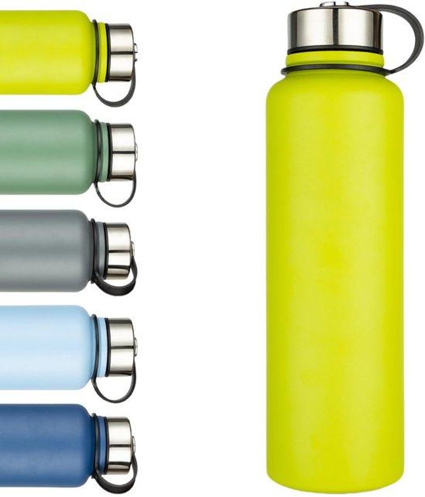 1,5L metallischer unbeschichteter Wasserflasche, vakuumflasche, leckfreier Wasserflasche, BPA-freie Thermosflasche, isolierte Flasche mit Schraubve...