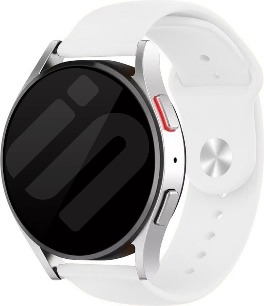Strap-it Samsung Galaxy Watch 6 Classic 47mm Sport Armband (Weiß)