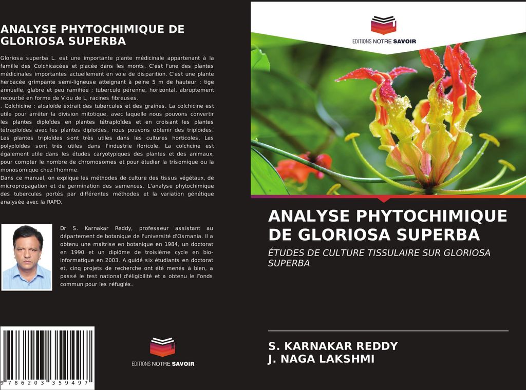 Analyse Phytochimique De Gloriosa Superba