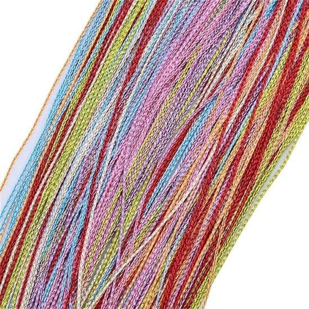 Schattige Schirmvorhang - 200 x 100 x 0,01 cm - Silber