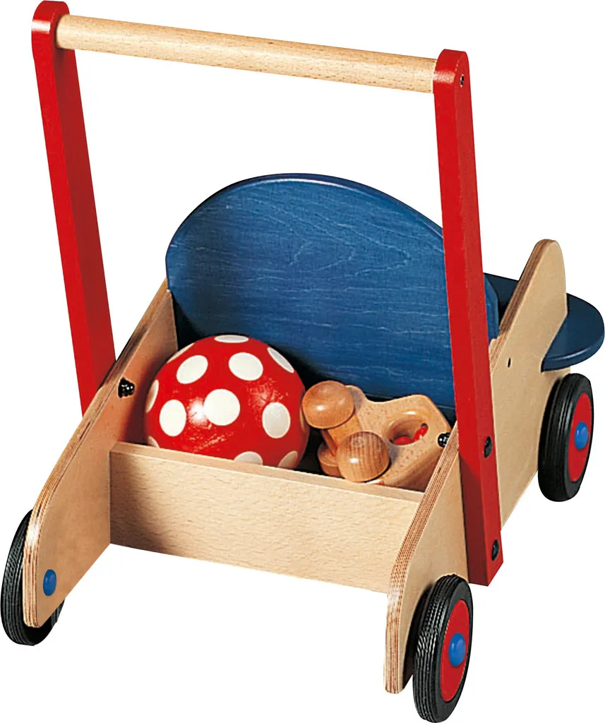 Chariot de marche ludique pour aider bébé à se tenir debout seul
