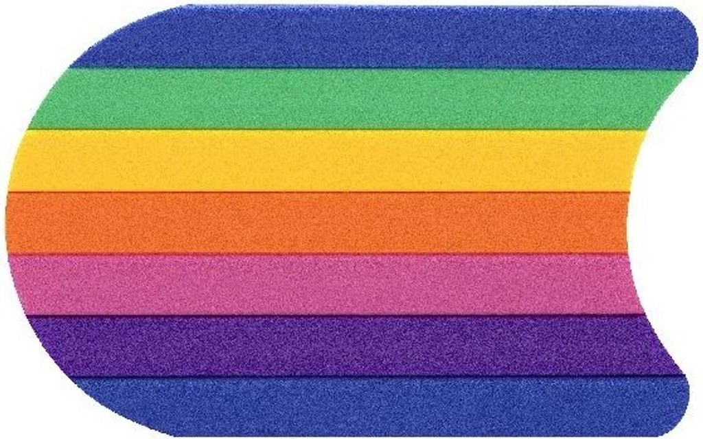 Deska pływacka Comfy ® Kick Rainbow 48 x 30 x 3 cm (9692) Zdjęcie produktu 