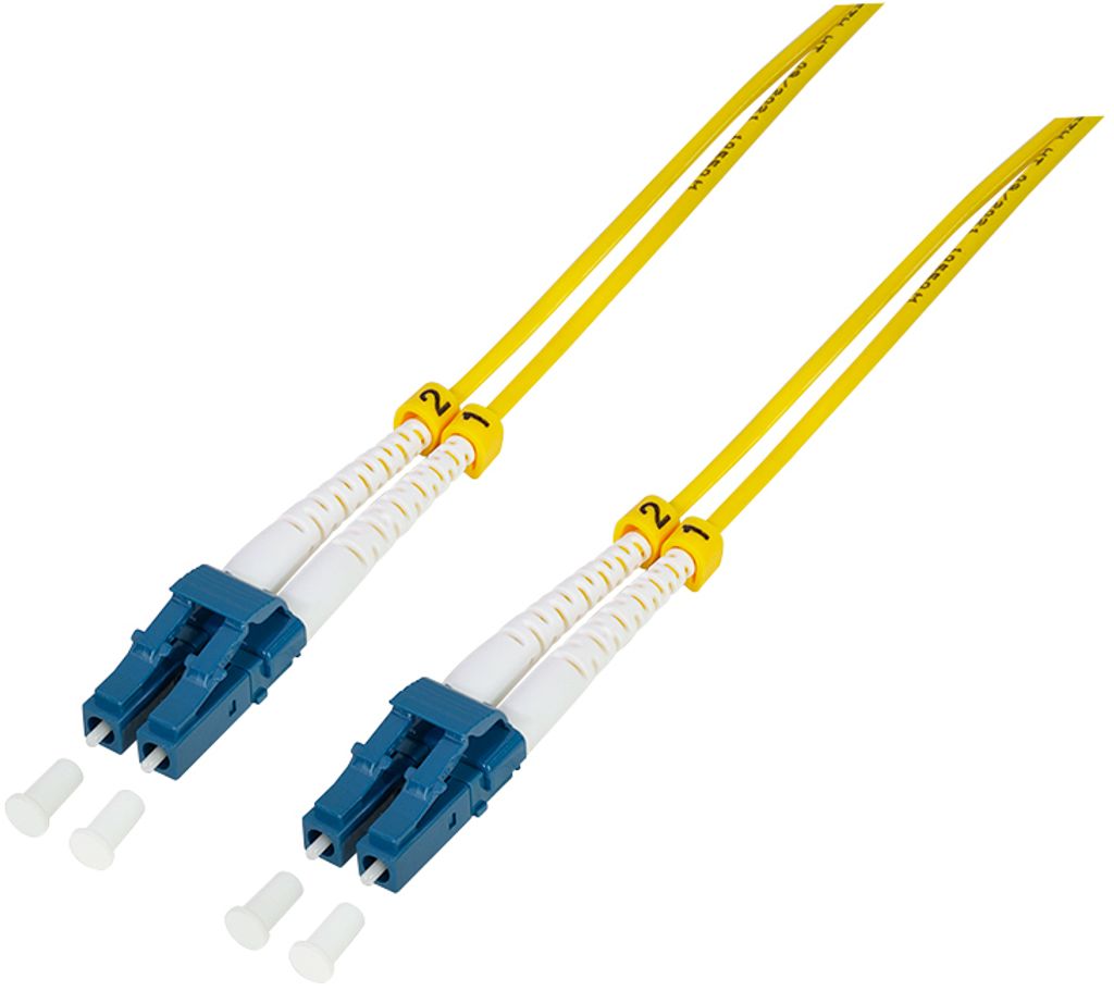 LogiLink LWL Patchkabel 2x LC-Duplex OS2 2,0 m