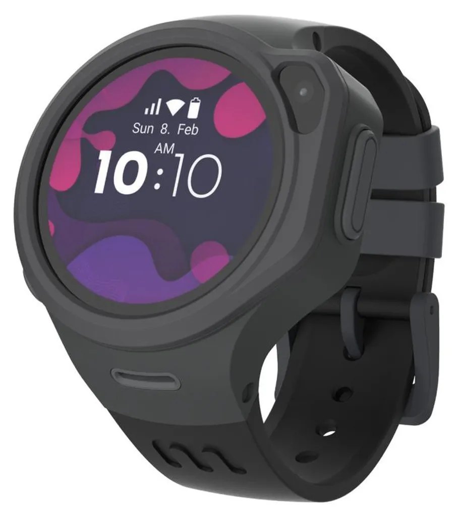 Garder le Contact avec son Enfant : Montre Fone R1c Grise avec Micro/HP