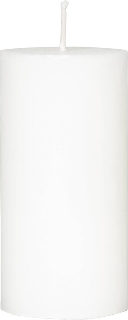 Duni CANDELE PILLAR 5X10 CM STEARINA Wachskerze Rund Weiß 12 Stück(e)