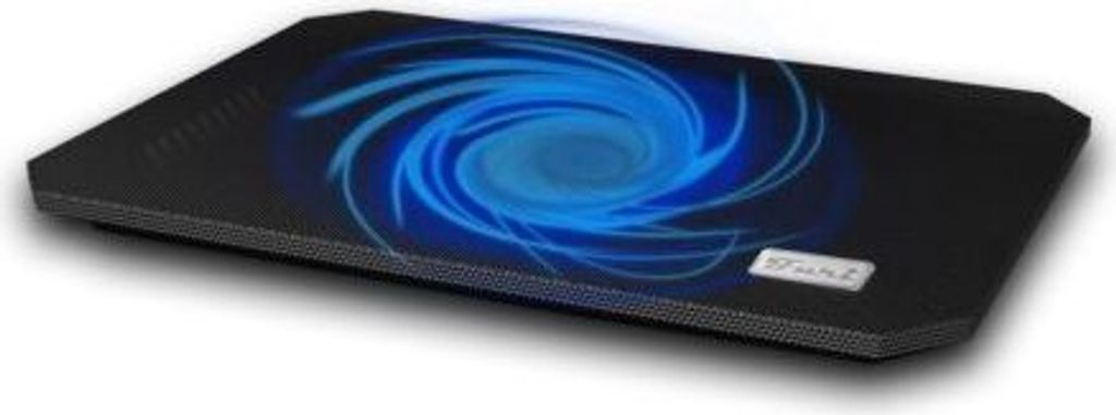 Notebook Kühler S200 Laptop Cooling Pad 1x Lüfter 2x USB blaue LED 10"-15"