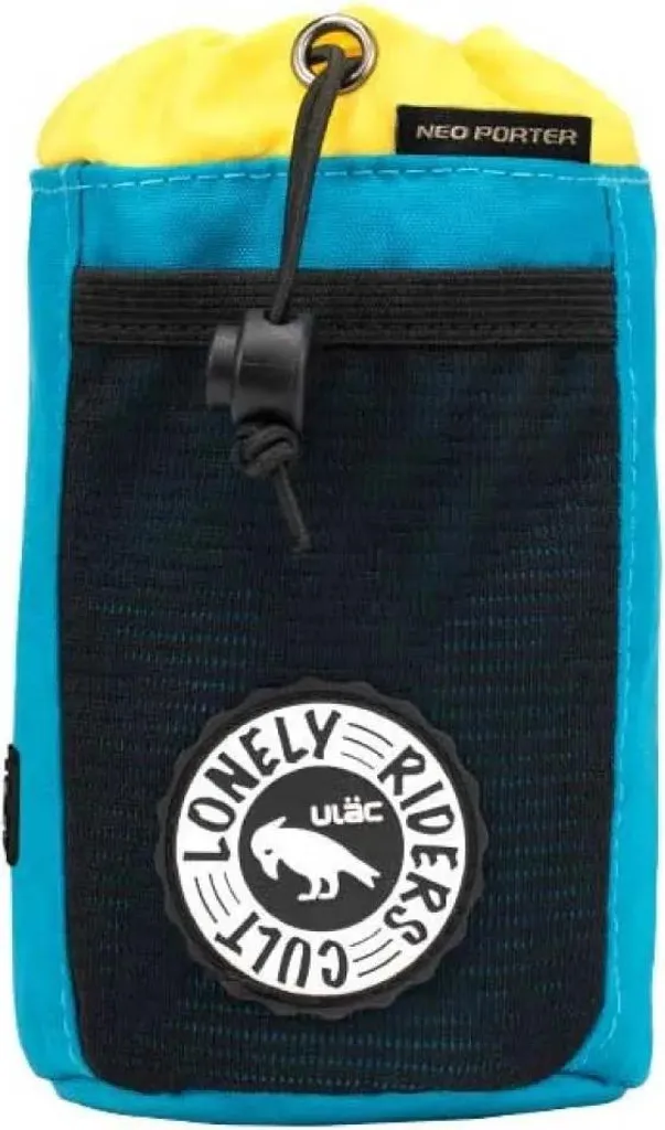 Ulac C-hold Sacoche guidon légère 1L - Fixation rapide et design Bleu