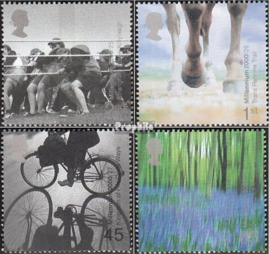 Briefmarken Großbritannien 2000 Mi 1877-1880 (kompl.Ausg.) postfrisch Stein