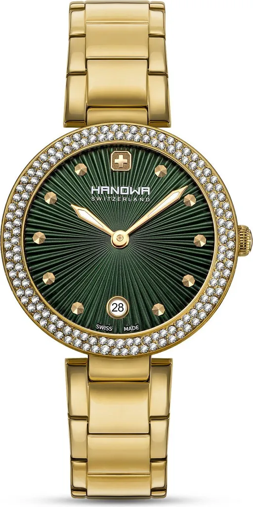 Hanowa Conthey Montre Femme HAWLH0003810 - Boîtier Acier Chic et Fiable