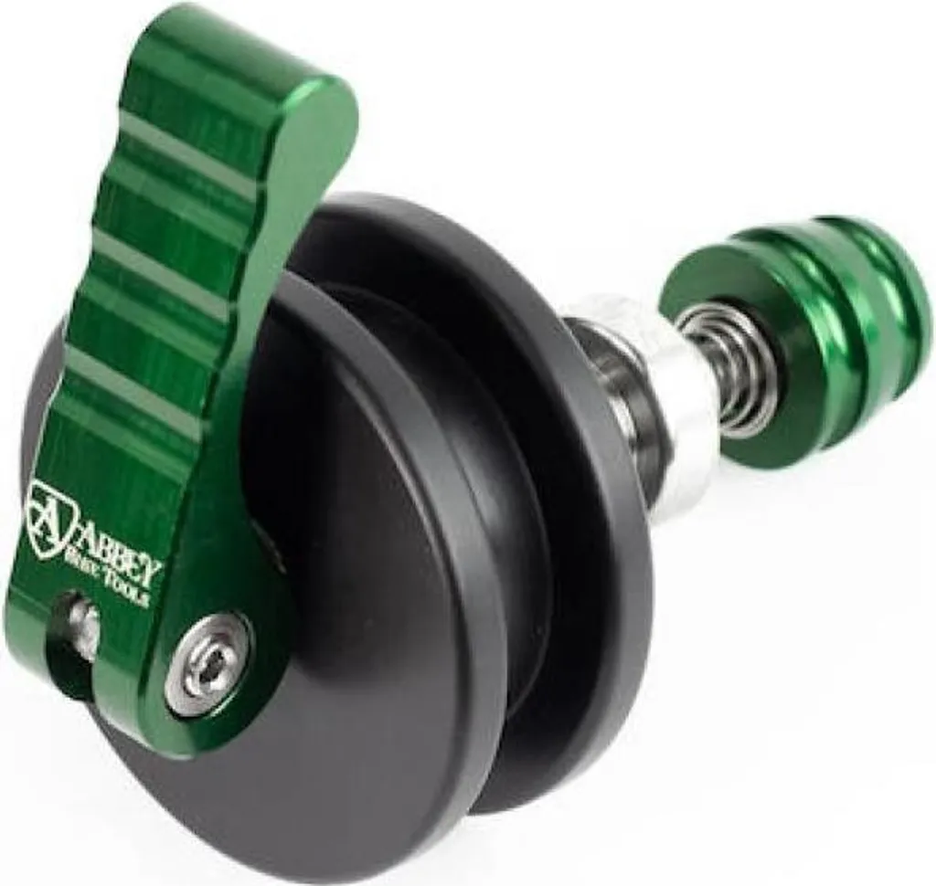 Abbey Tools Wash Buddy Standard Support de Chaîne Vélo Vert et Noir