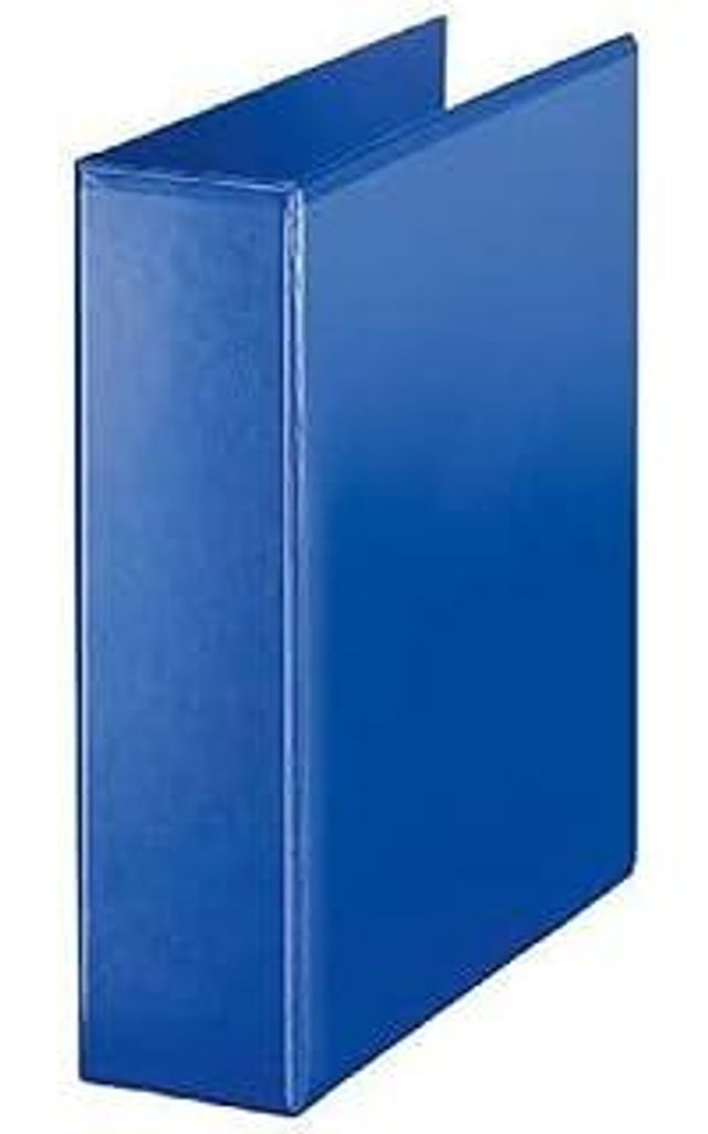 Esselte Präsentationsordner 4 D-Ringe 60 mm A4 blau