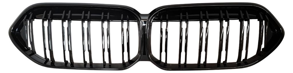 Kühlergrill Grill Schwarz Glanz DOPPELSTEG für BMW Gran Coupe 2er F44 ab 2020 – Produktansicht