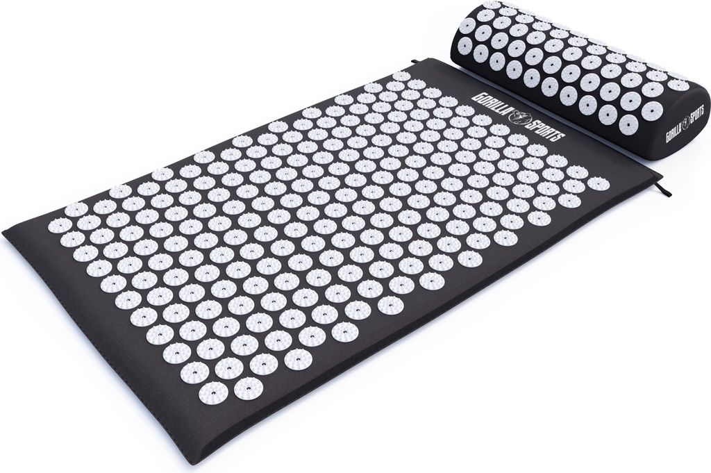 GORILLA SPORTS® Akupressurmatte - mit ergonomische Kissen Produktbild 