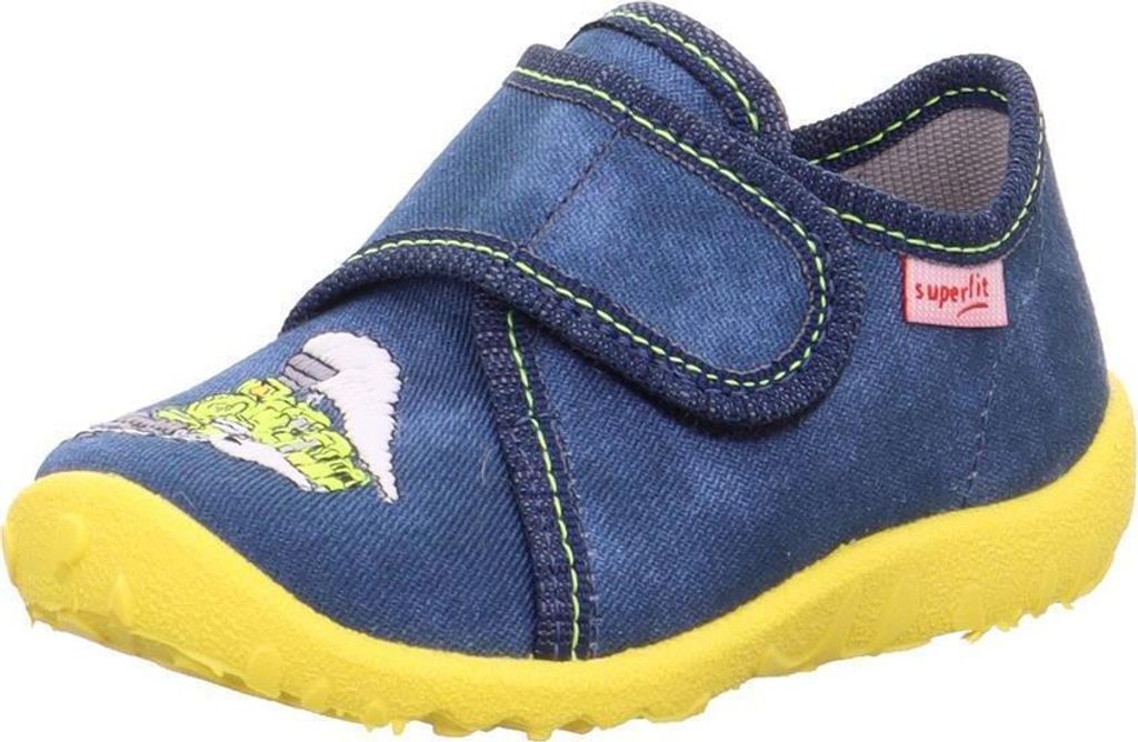 Superfit Baby Kinder Hausschuh SPOTTY blau EUR 19