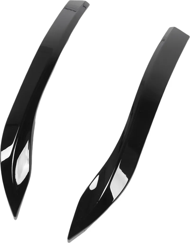 Splitters Avant MK8 Style CS Noir Brillant : Stabilité et Design Sportif