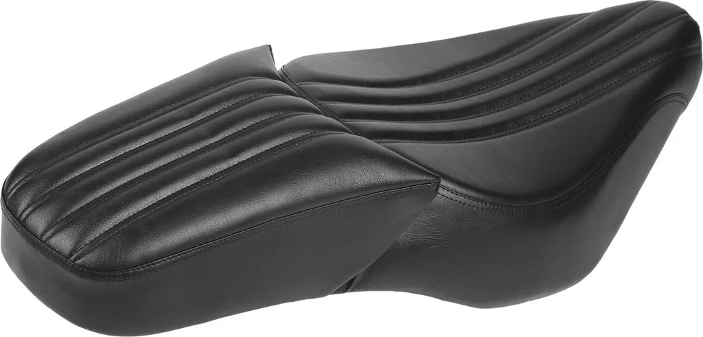Selle avant noire pour Honda Rebel CMX 300 2017-2022 motif transversal