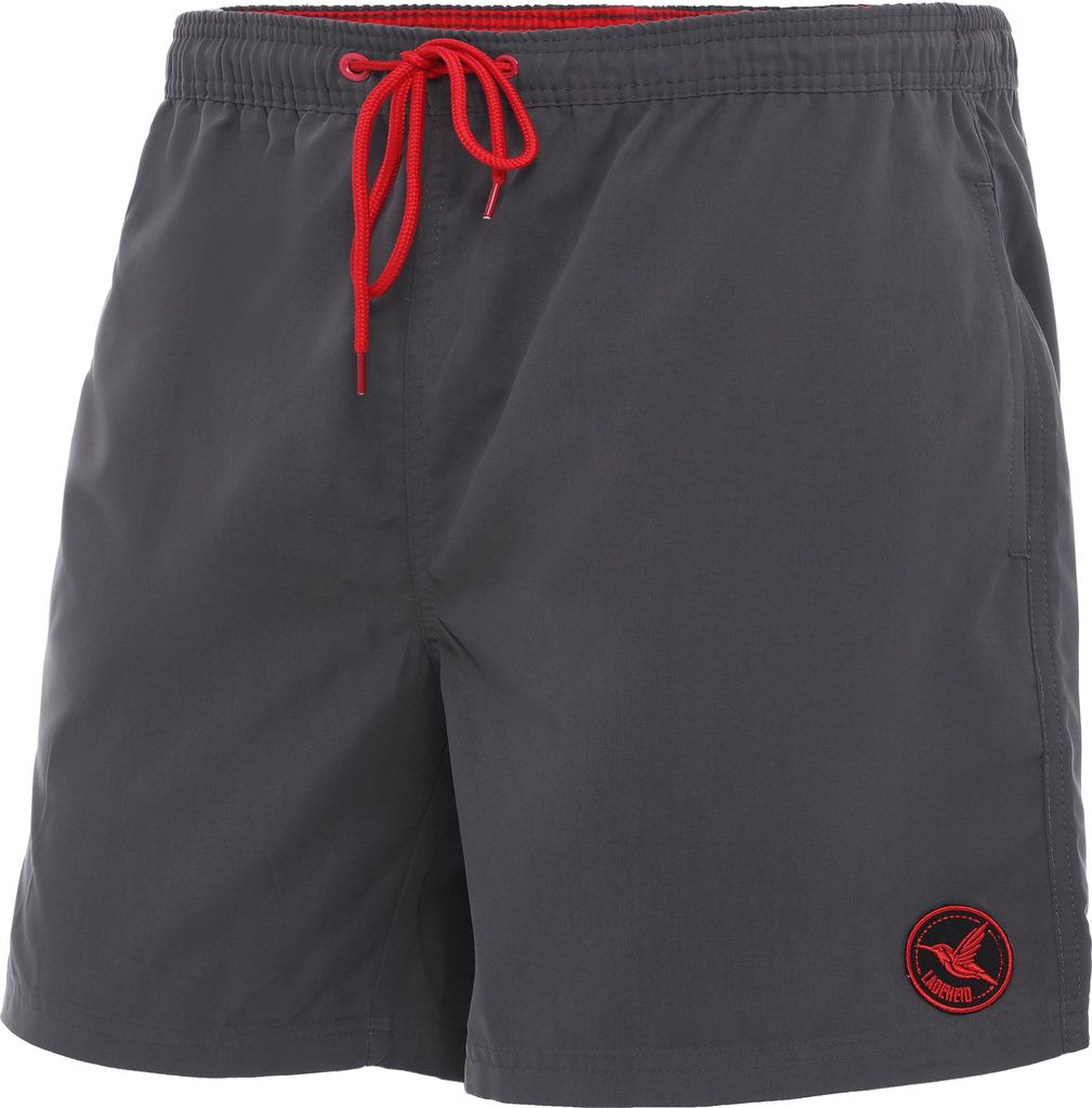 Ladeheid Herren Badehose Badeshorts Beachshorts Schwimmhose LA40-128 (Graphit, 5XL)