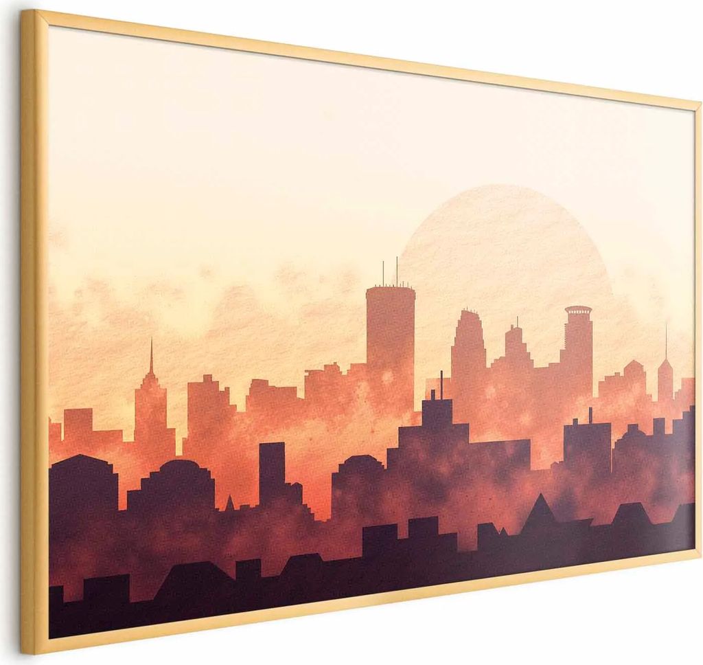Posterpapier Poster - City Heat 30x21 cm Städte d-C-0096-ao-a