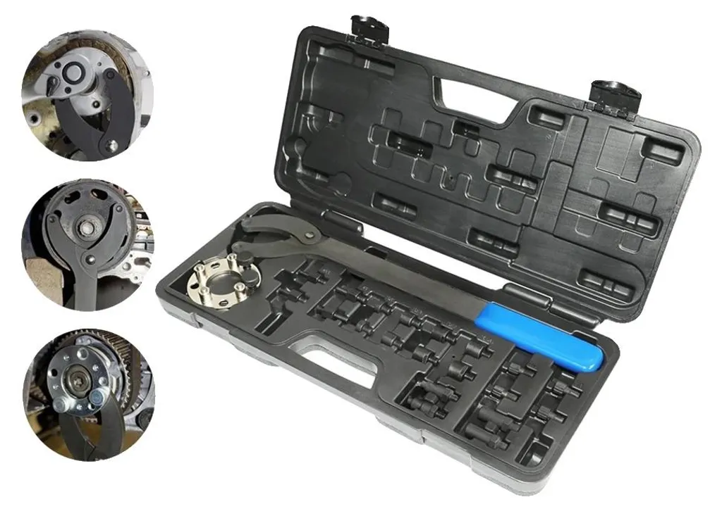 Kit d'outils de calage d'arbre à cames en acier réglable universel