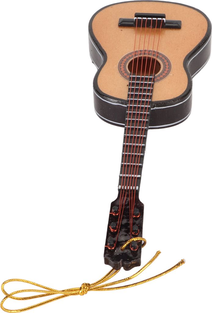 Gitarre Ornament,Gitarre hängende Ornamente,Harz Gitarre Ornament,Gitarre Weihnachten Ornament,Miniatur-Gitarre Ornament,Miniatur-Gitarre