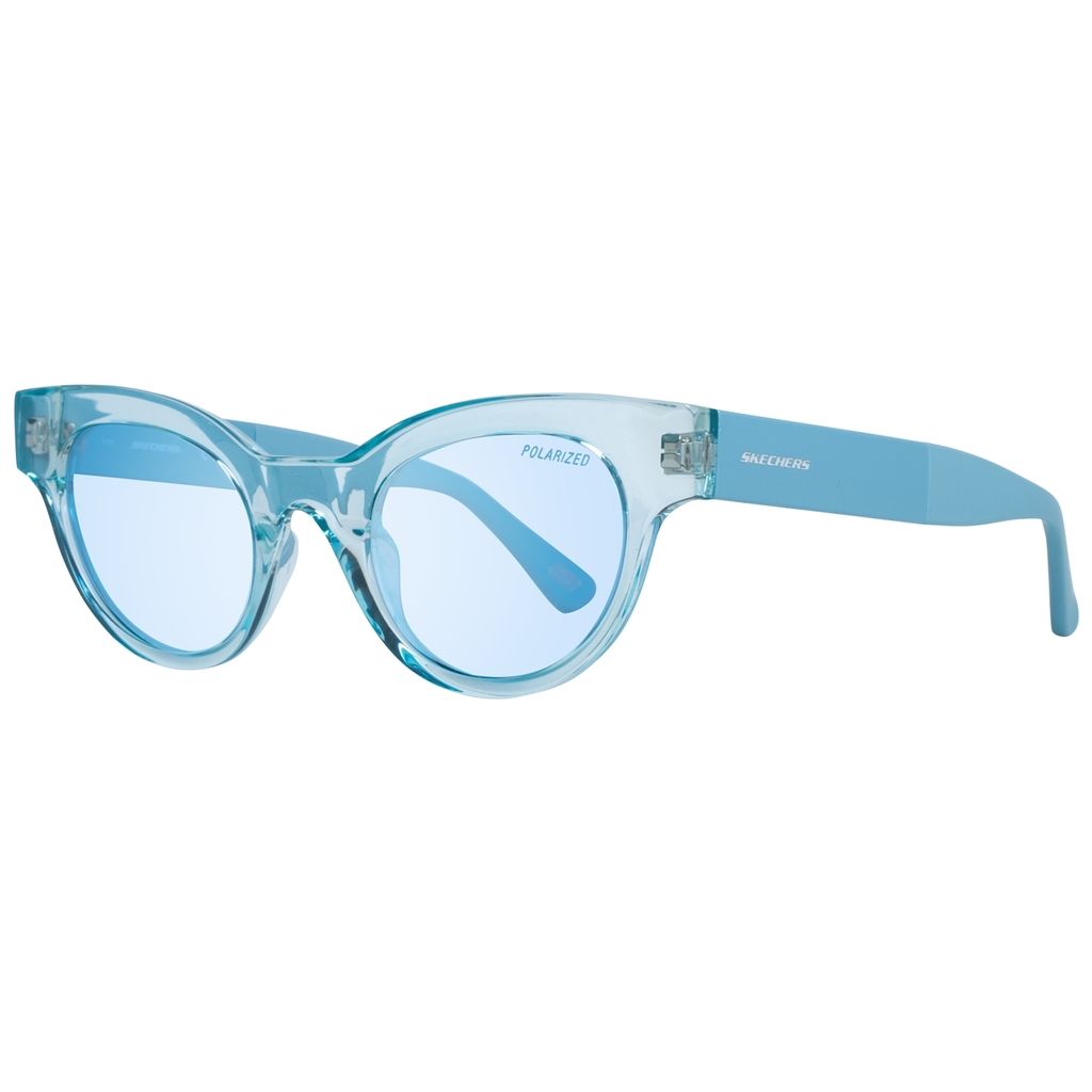 Skechers Women's Sunglasses 49 Shiny Blue