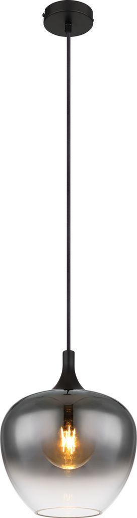 Globo Lighting Hängeleuchte Metall schwarz matt, 1x E27 Produktbild 