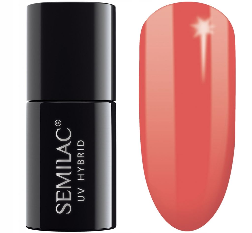 Semilac UV Nail Polish 006 Classic Coral 7ml Zdjęcie produktu 