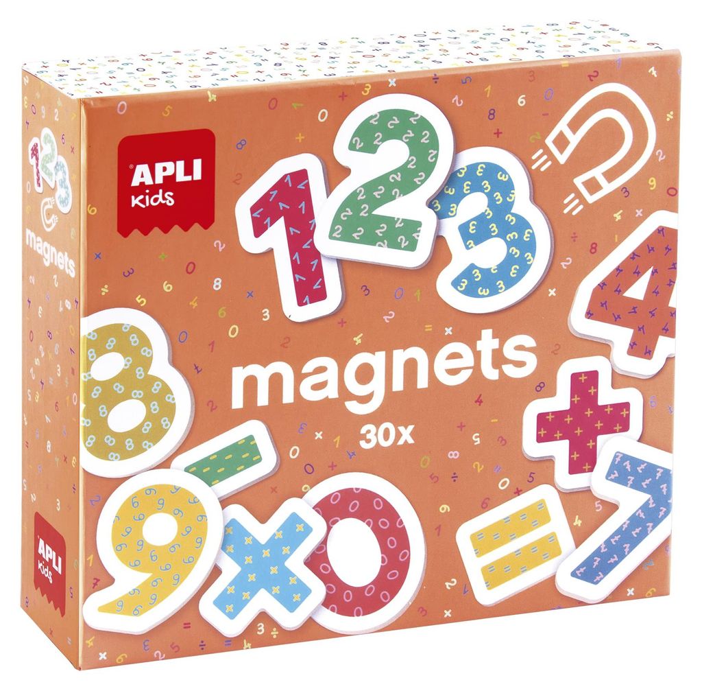 APLI Kids 18885 Holzset, magnetische Zahlen empfohlen für Produktbild 