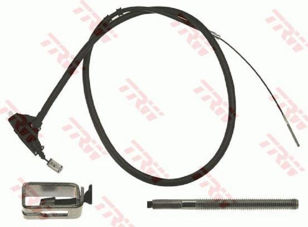 TRW Handbremsseil Seilzug Feststellbremse passend für PEUGEOT 607 (9D, 9U) Vorne GCH542