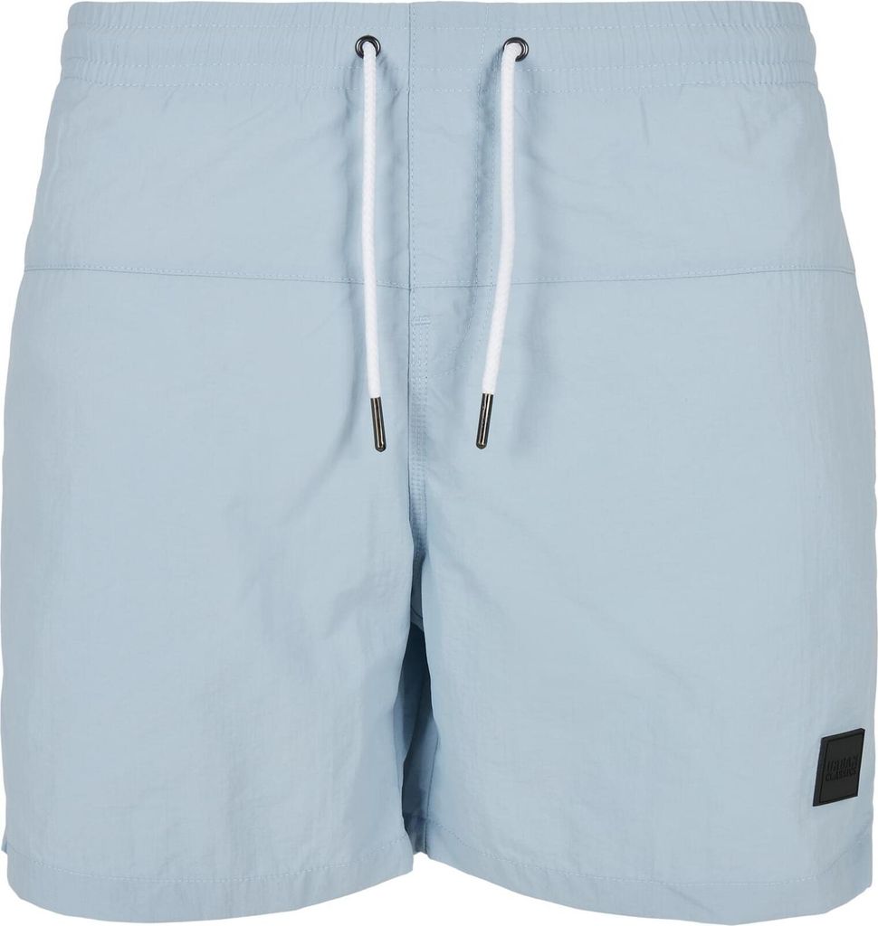 Urban Classics - BLOCK Swim Badeshorts sky blue - 4XL