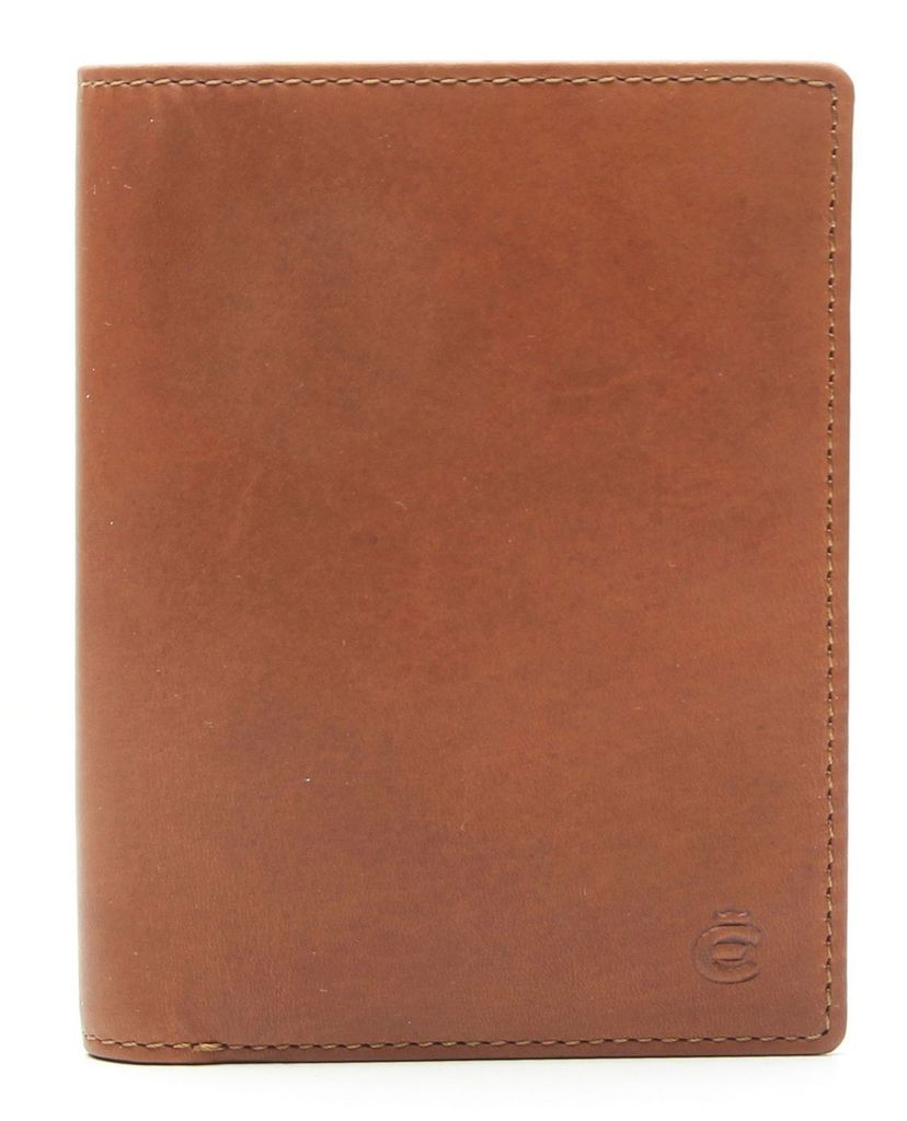 Esquire echt Leder Geldbörse Portemonnaie mit RFID Schutz & Cardsafe braun