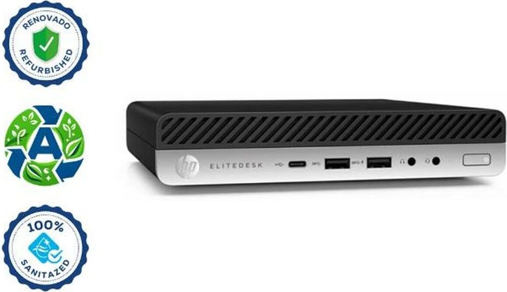 Mini-PC HP 800G5 Intel Core i5-9500T 8 GB RAM 256 GB SSD Produktbild 