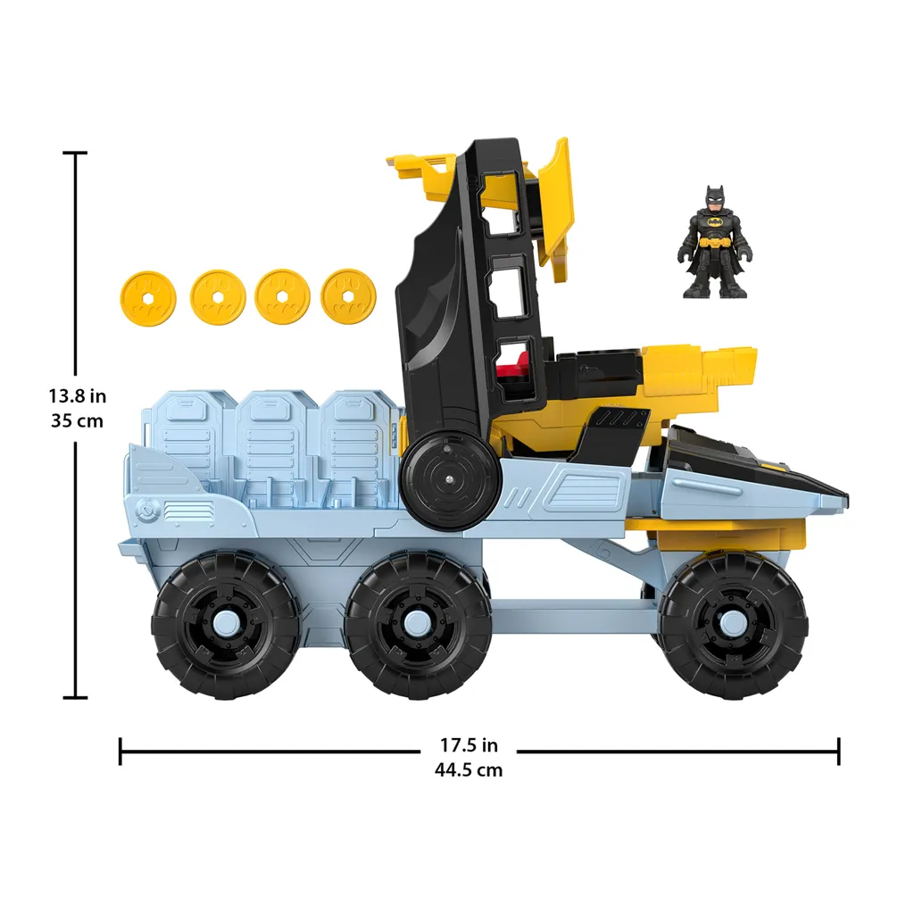 Imaginext Mega Bat-Transformer Combattez les Vilains avec ce Robot DC - 6