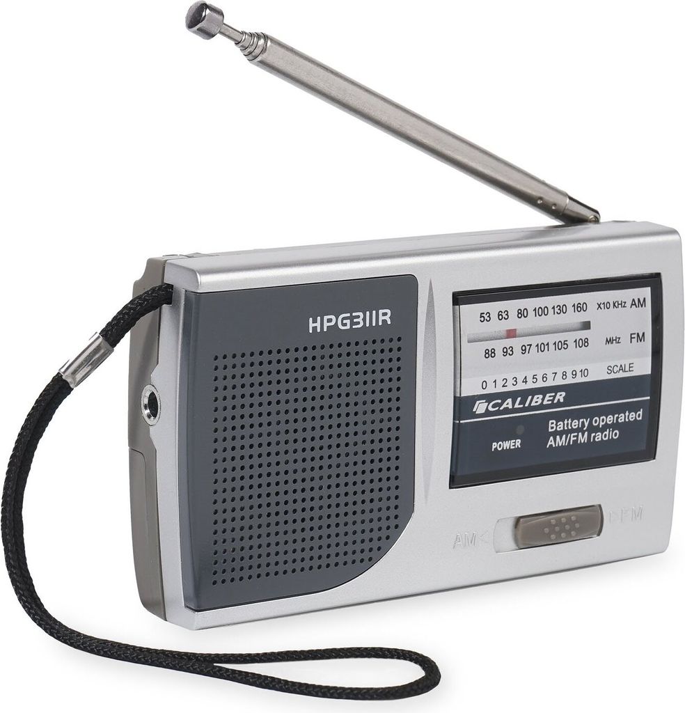 Caliber Radio portable à piles - Mini-radio de poche - Image du produit 