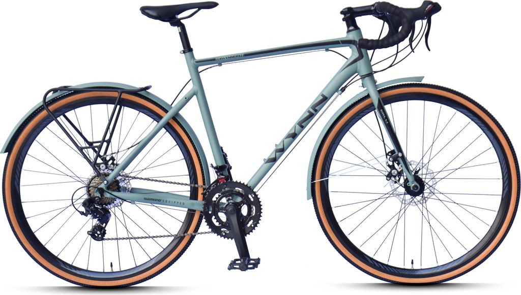 WYNN Gravelbike Gravel 28 Zoll GRL1.1 grün Rahmenhöhe 60 cm Produktbild 