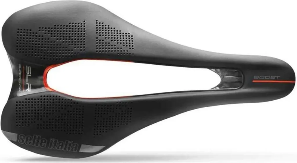 Selle de vélo de course carbone Selle Italia SLR Boost Superflow 130mm