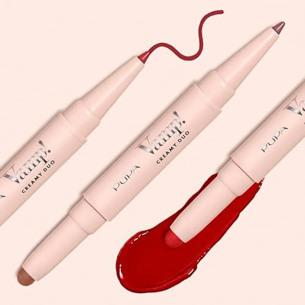 Rossetto Pupa Vamp! Duo 007 Peach Nude - Definizione e Volume