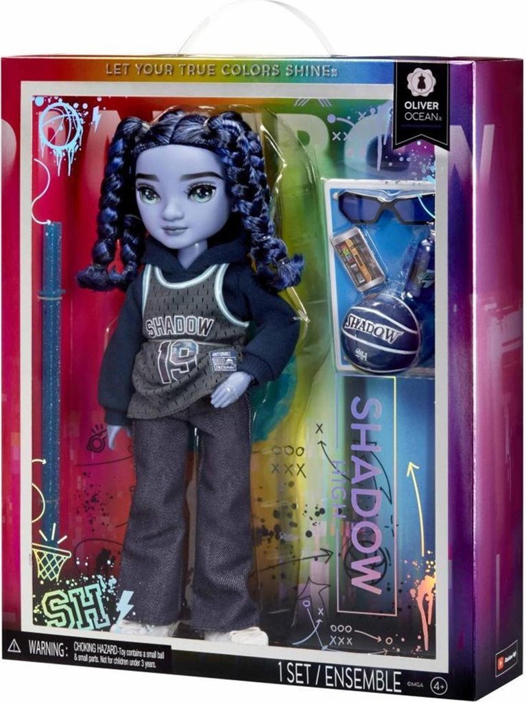 Shadow High Color Shine Puppe - Oliver Ocean (čierna) Obrázok produktu 