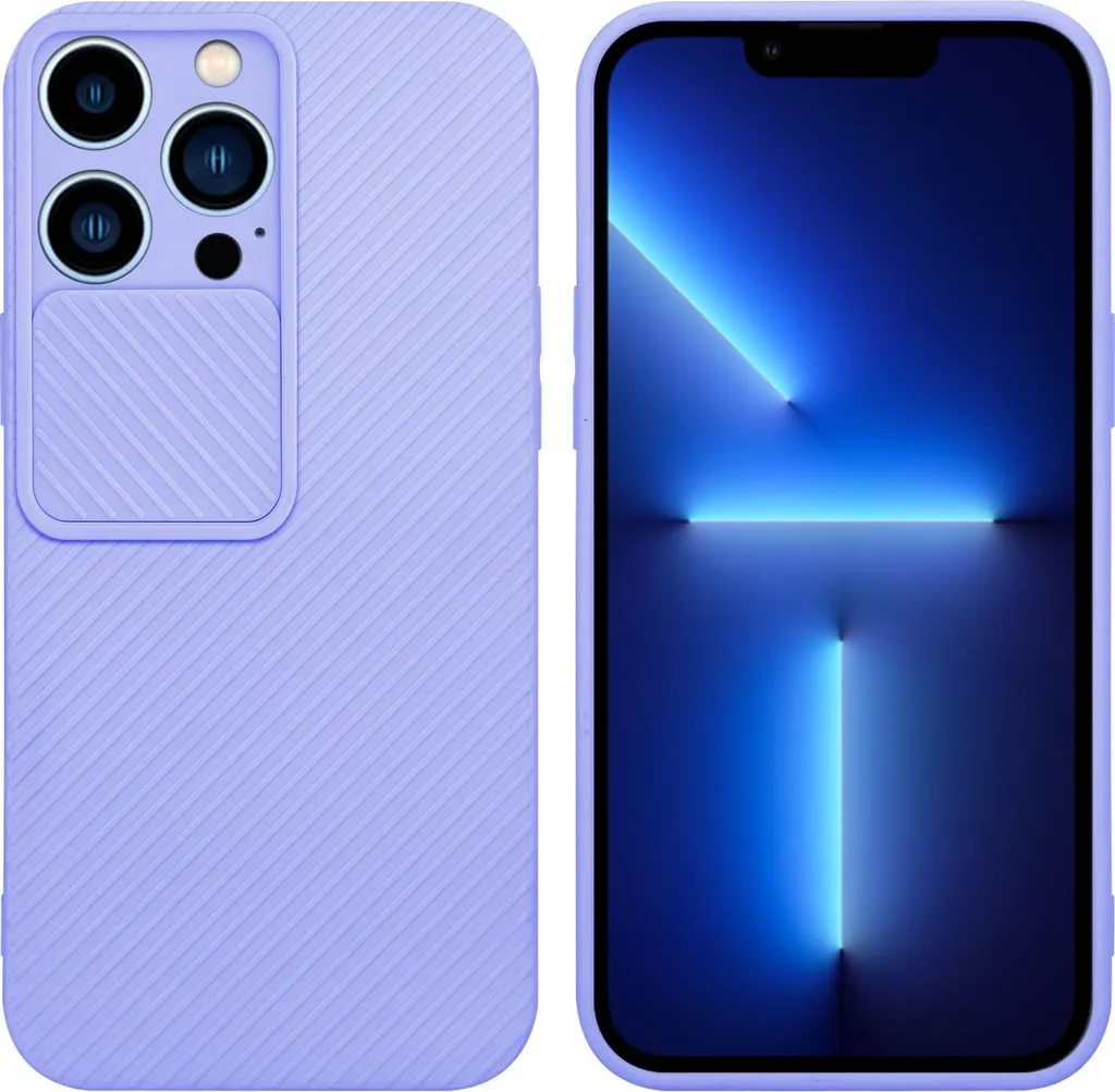 EASSGU Custodia Per Vivo X90 Pro – Effetto Vetro Sfumato Rosa Viola – Antiurto