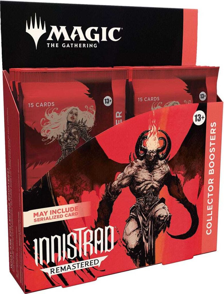 Magic: The Gathering Innistrad Remastered Collector Booster Display (12 Packs) Englisch