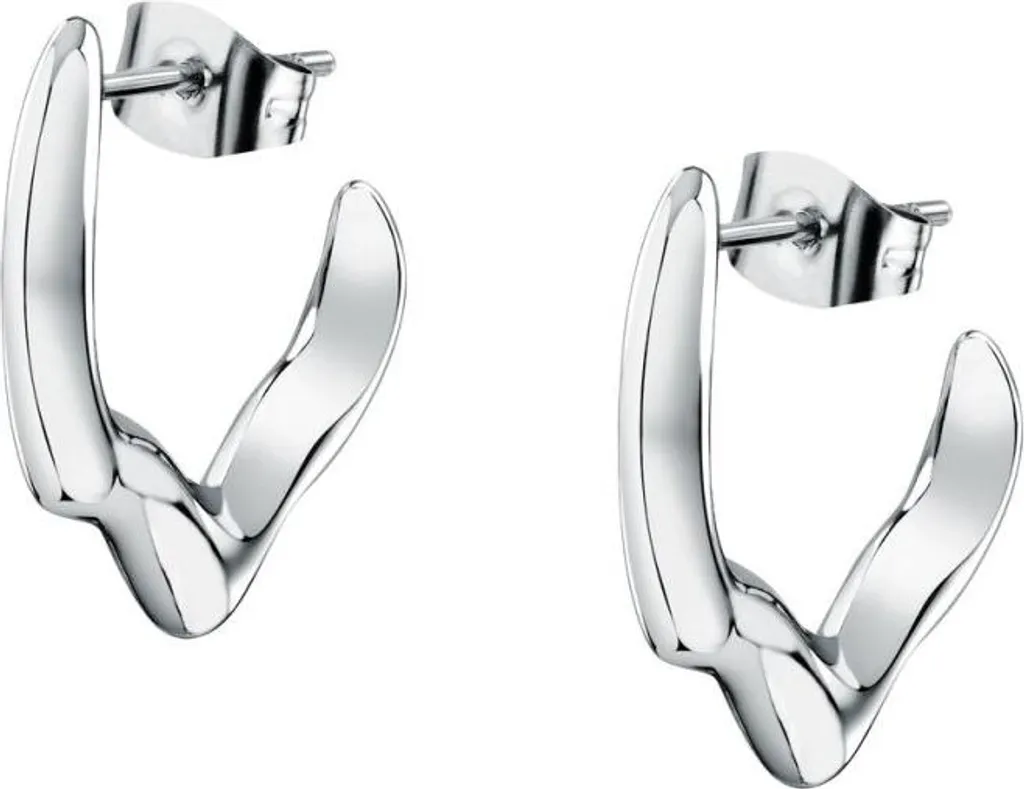 Boucles d'oreilles rondes acier TJAXA06 - Accessoire chic quotidien