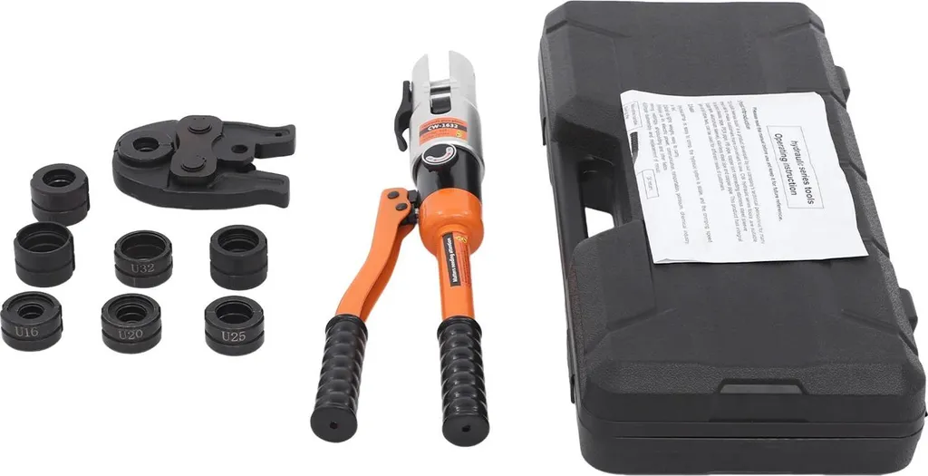 Pince hydraulique 10t pour sertissage rapide et sans fuite profil U et TH