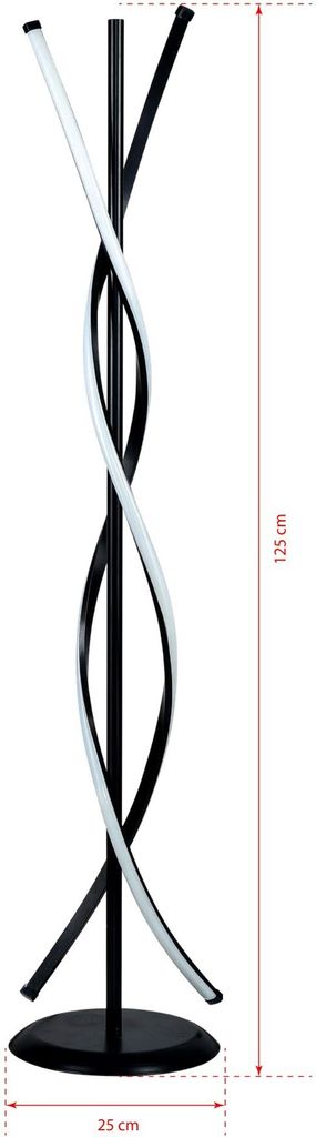 Opviq, Roller Black - Multicolor, Stehlampe, 100 % Produktbild 6