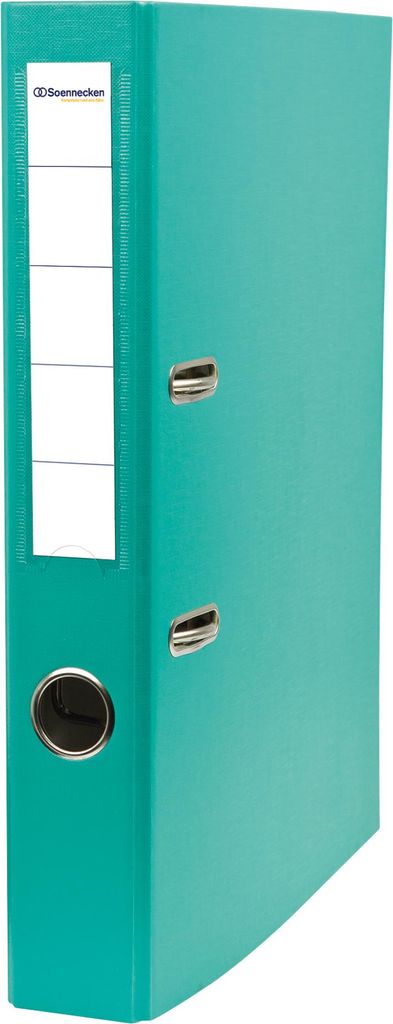 Ordner 3383 DIN A4 50mm PP türkis Packung mit 20 Stück